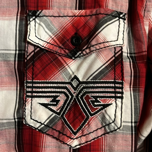 Y2K long sleeve button down shirt. B8 - Picture 2 of 5